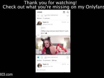 local cam girl taylor_love_303 image #1887583